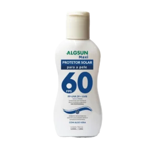 Protetor Solar FPS 60 120ml - AlgSun Maxi