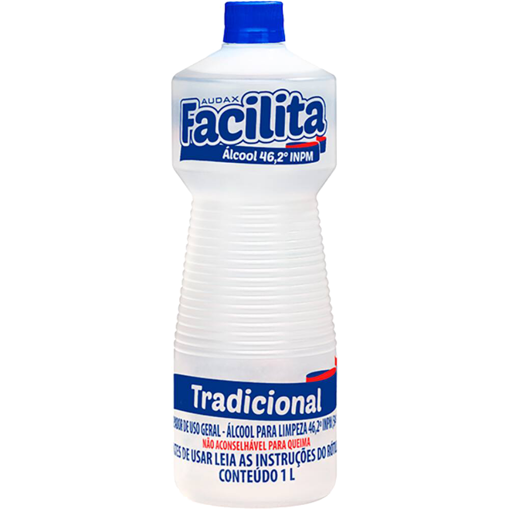 Álcool Etílico 46,2° 1 Litro Facilita - Audax