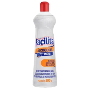 Álcool Gel 70° 500ml facilita - Audax