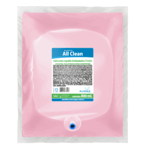 Sabonete Líquido Antisséptico All Clean 800ml Refil - Audax
