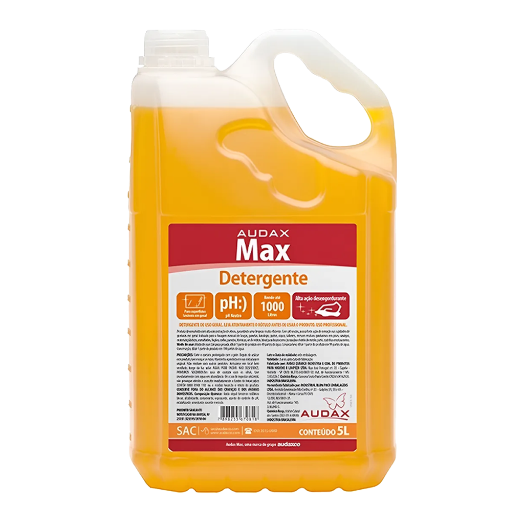 Max Detergente 5 Litros - Audax