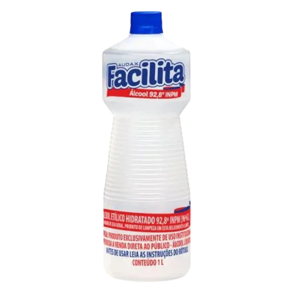 Álcool Etílico 92,8° 1 Litro Facilita - Audax