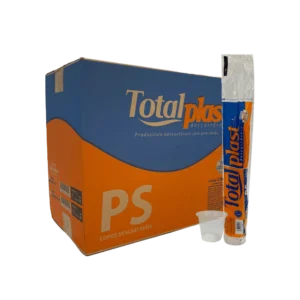 Copos Descartáveis 50ml CX c/ 5000 Un - Totalplast
