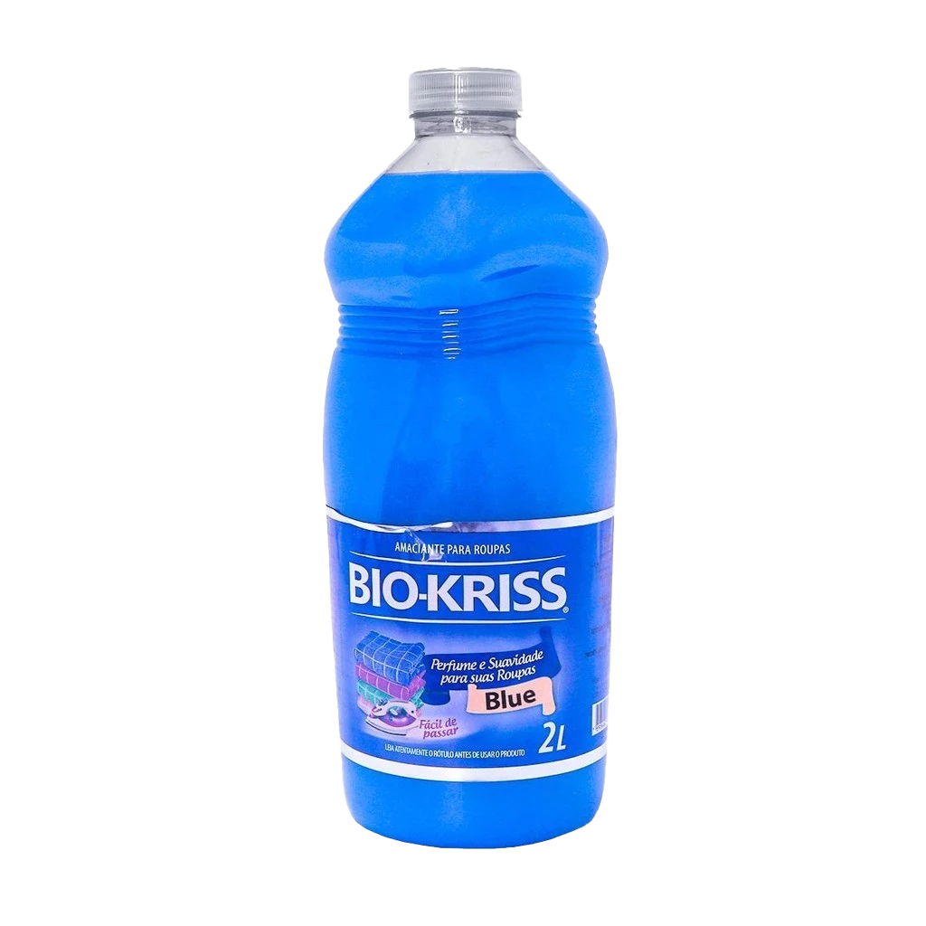 Amaciante Perfumado Para Roupas Blue 2 Litros - Bio-Kriss